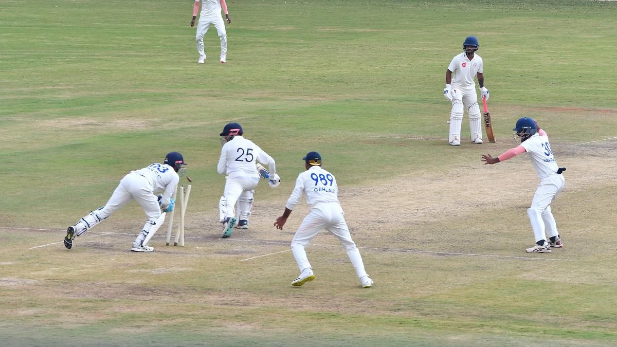 Ranji Trophy 2024-25: Anikethreddy fifer keeps Hyderabad alive against Gujarat